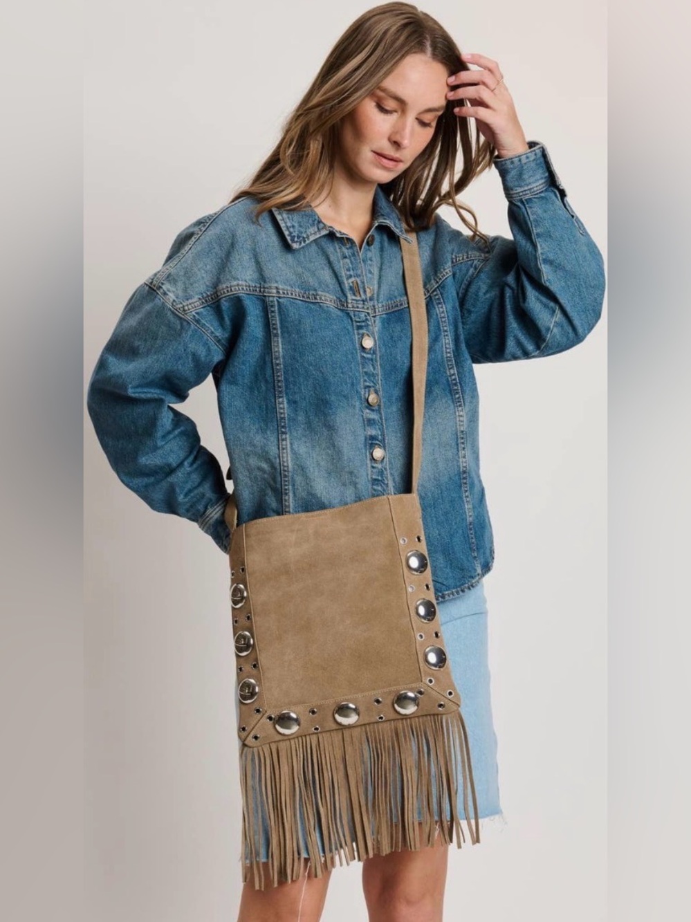 Moda Luxe Rocker Chic Courtney Crossbody